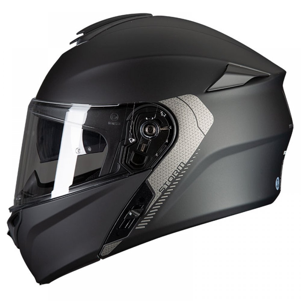 MT Helmets MT Storm Solid Matt Black